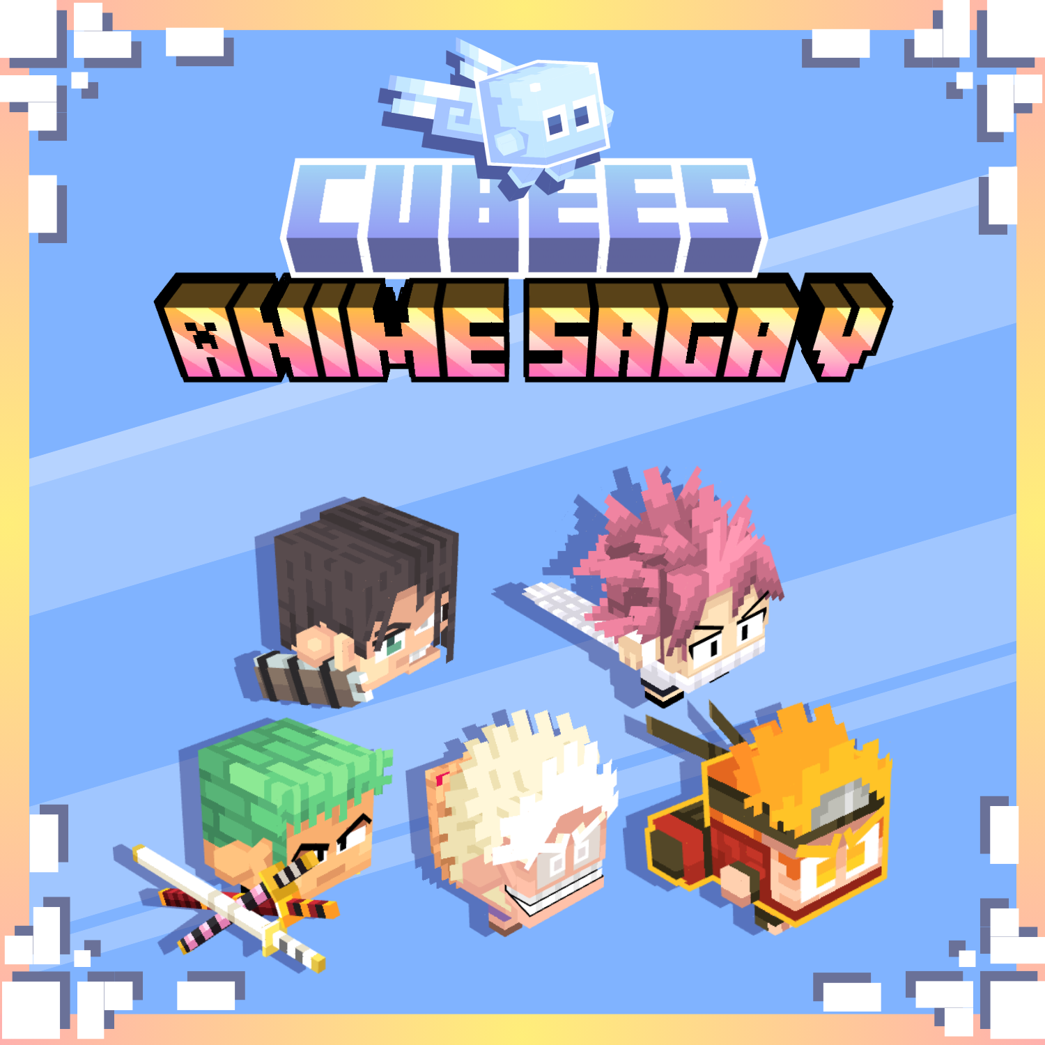 Cubees Anime Saga vol.5 Pack - Pets & companions preview image