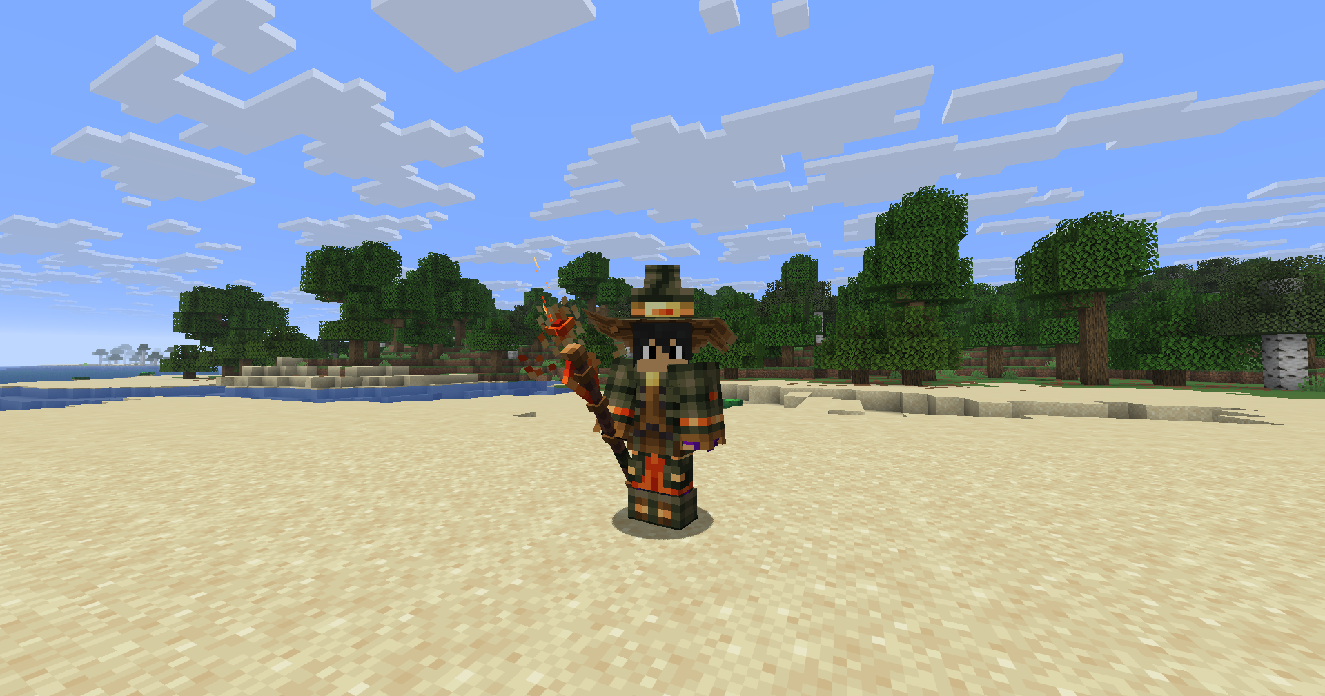 Voxelspawns Variety RPG Armor Light with Staff
