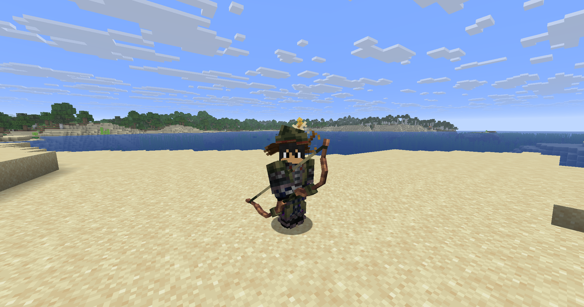 Voxelspawns Variety RPG Armor Medium with Bow