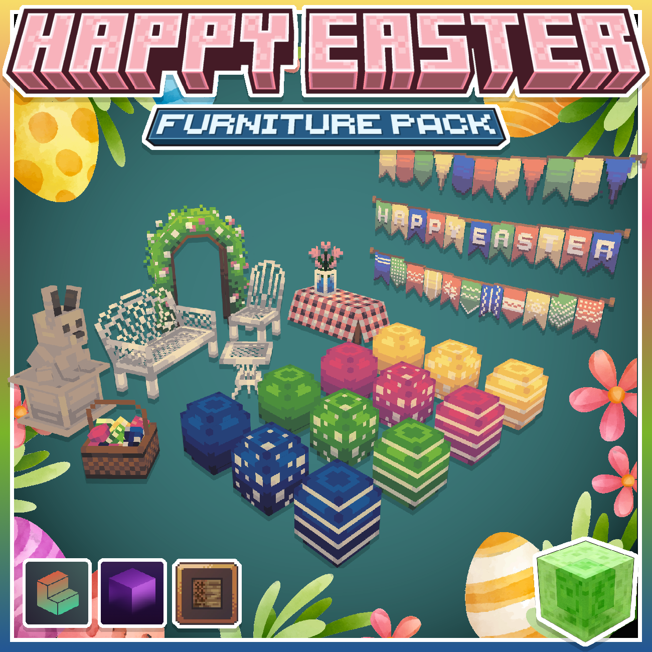 Happy Easter Furniture Pack preview image
