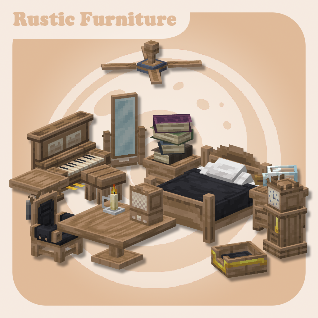 Rustic Furniture - jungle variants