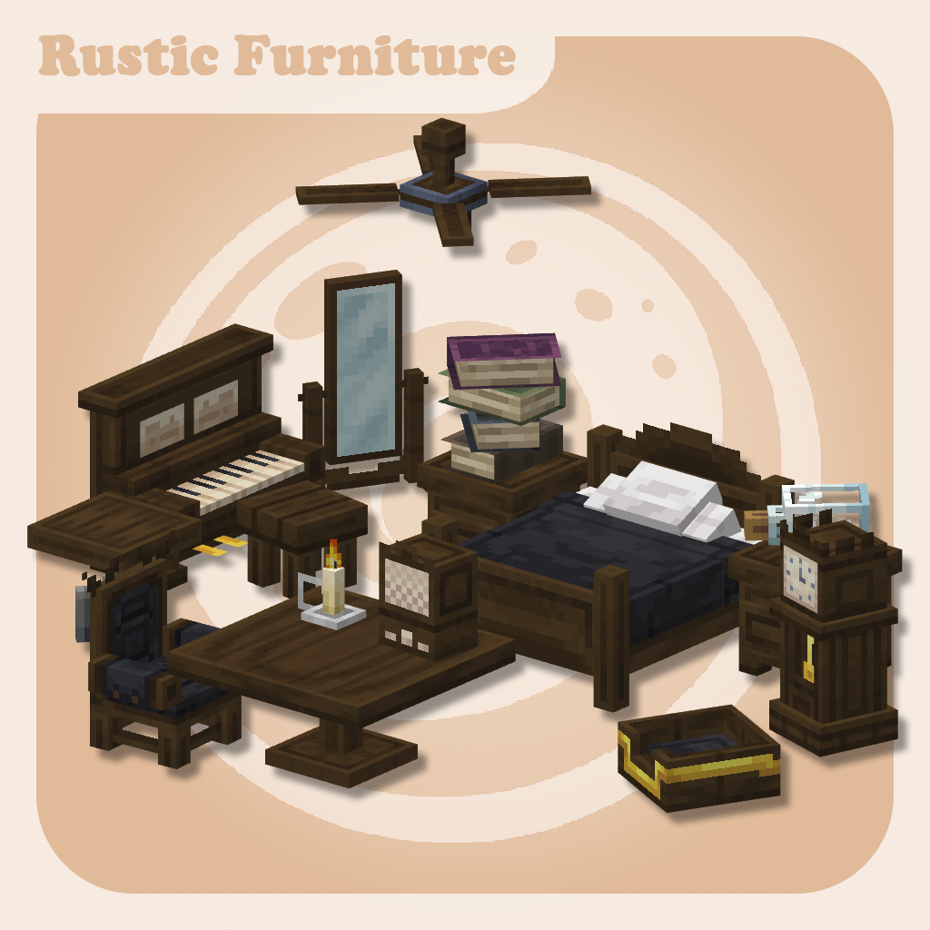 Rustic Furniture - dark oak variants