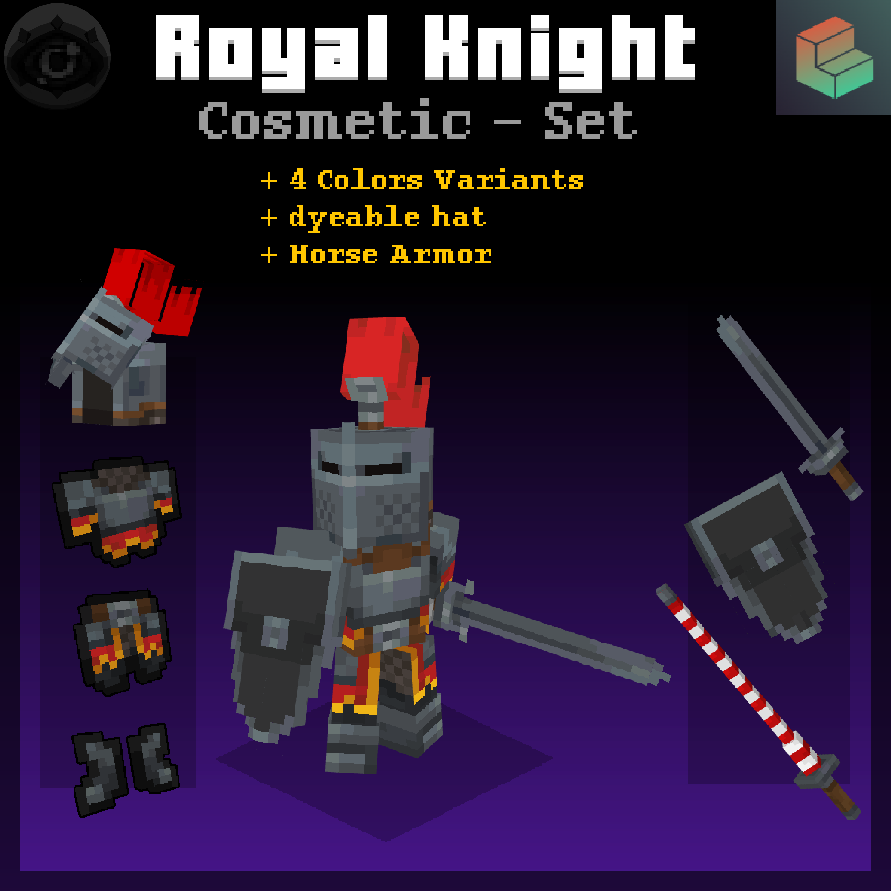 Royal Knight set voorbeeldafbeelding