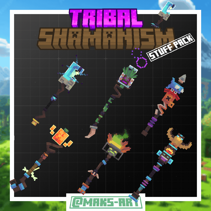 Tribal Shamanism | Staff Pack 미리보기 이미지