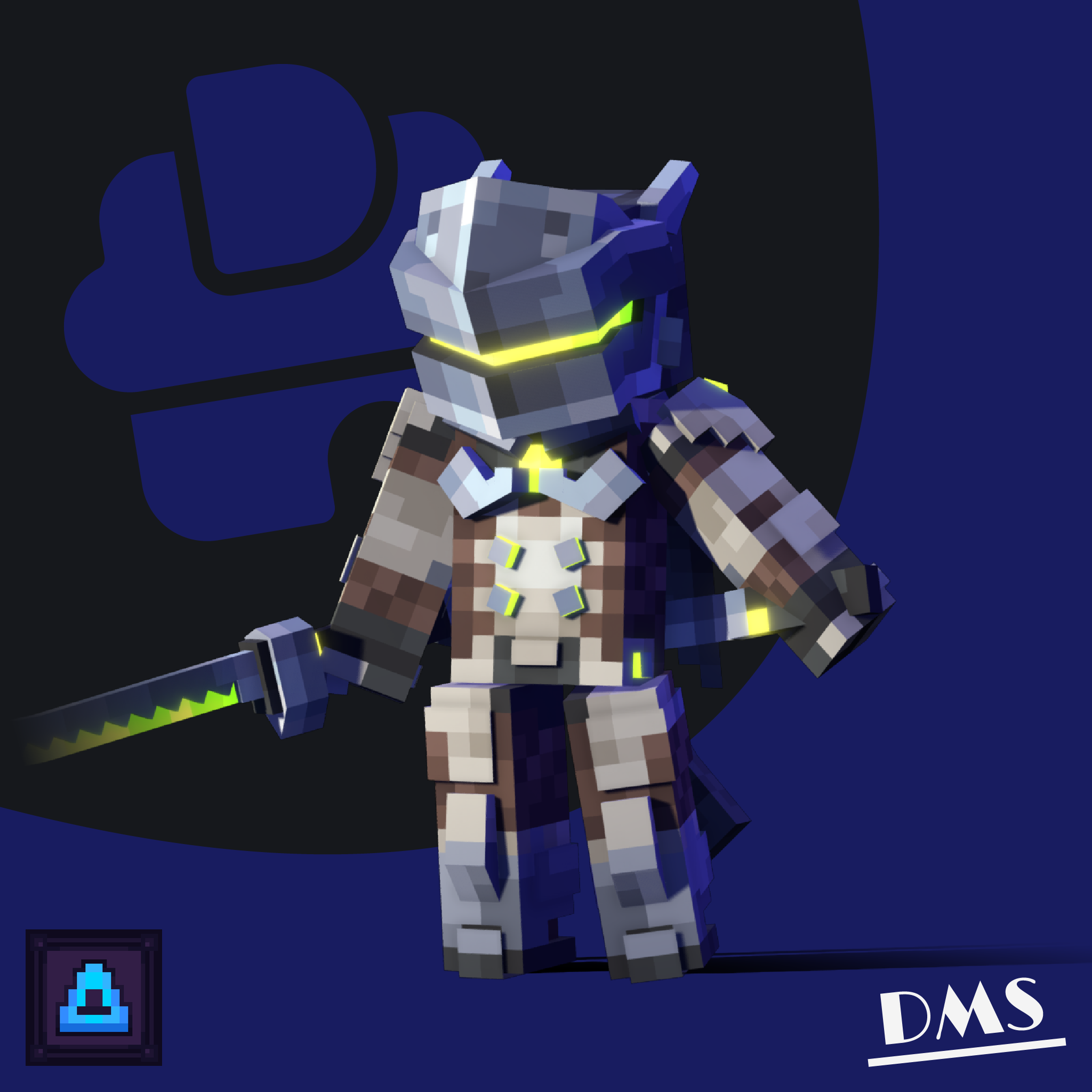Genji / Overwatch - Avatar for Figura mod preview image
