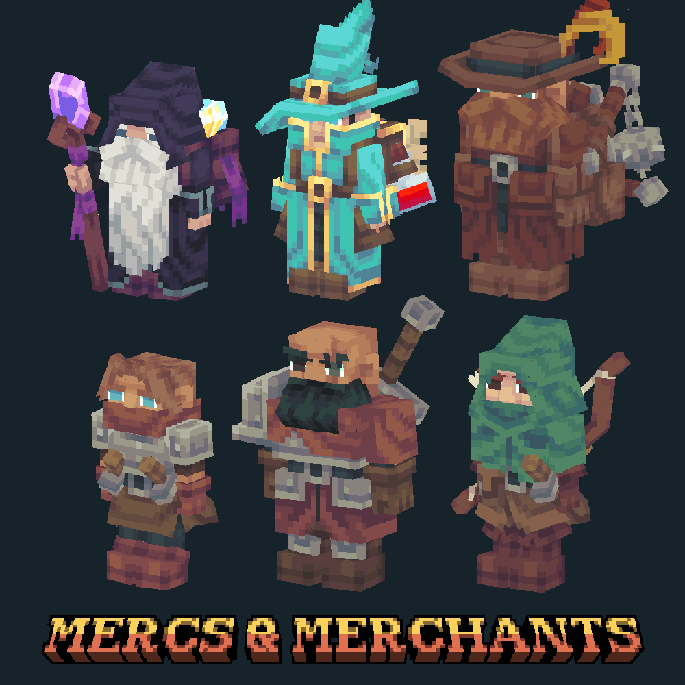 Mercs & Merchants NPCs preview image