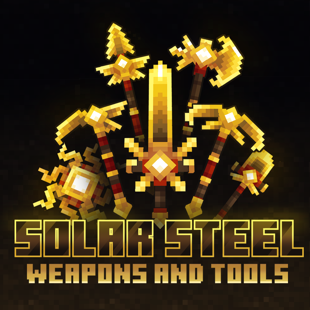 Solar Steel Weapons and Tools Model Pack 미리보기 이미지