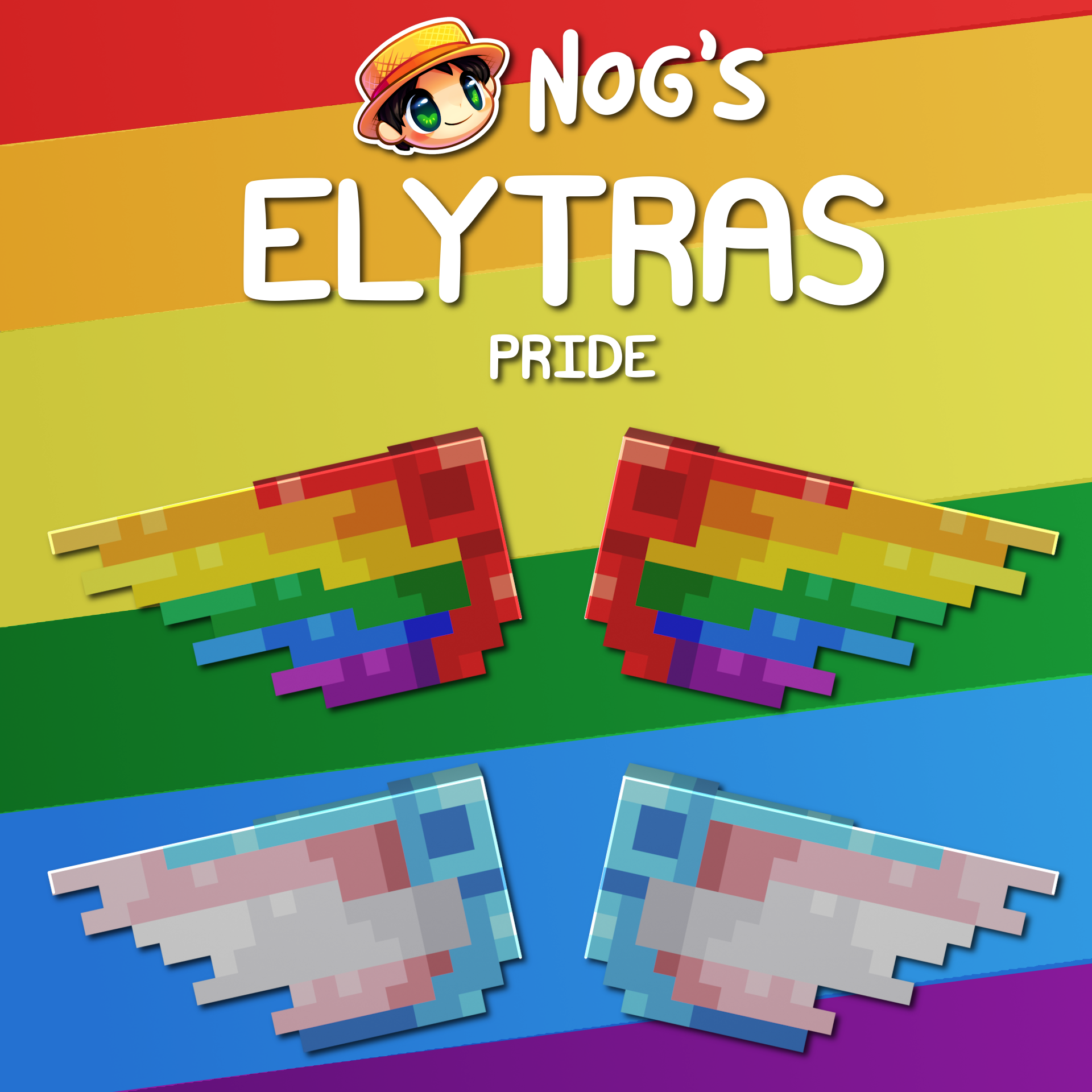 [FREE] Nog's Elytras [Pride] preview image