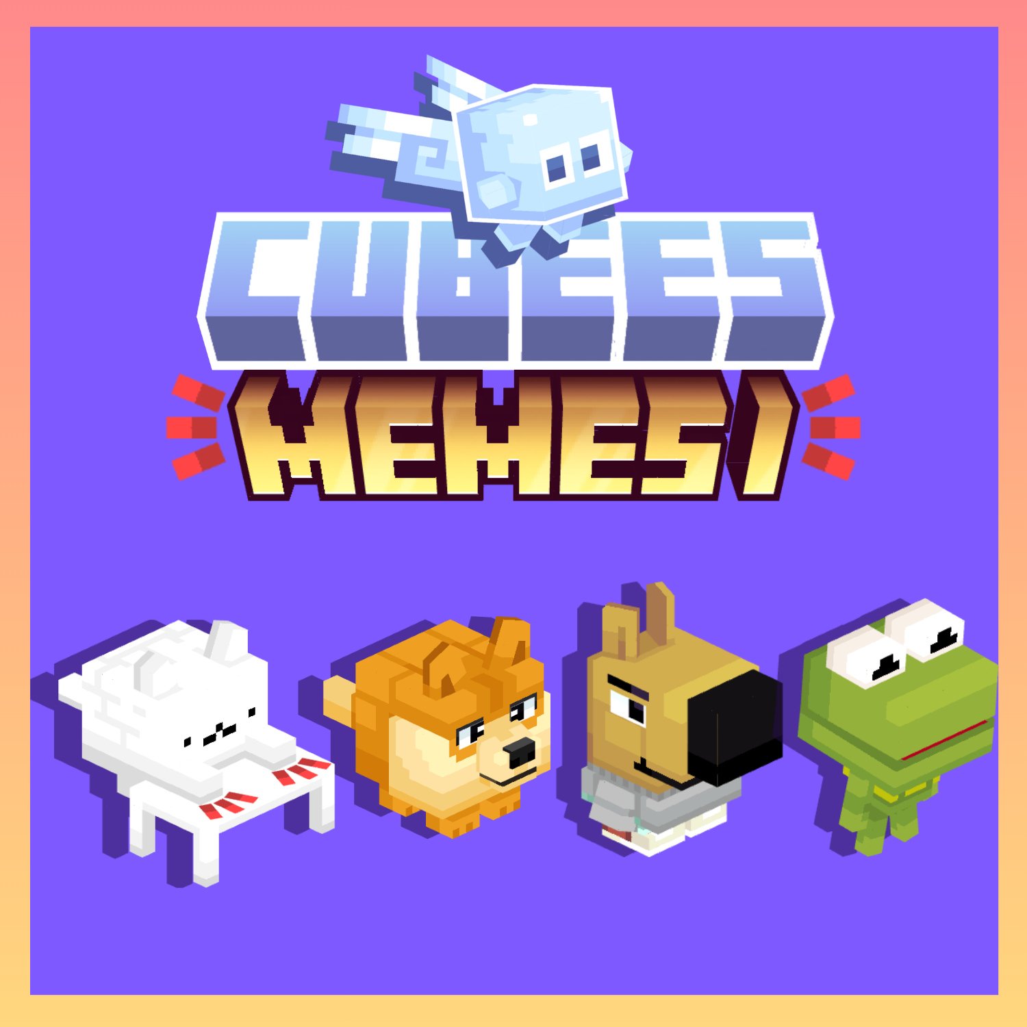 Cubees Memes 1 Pack - Pets & companions preview image