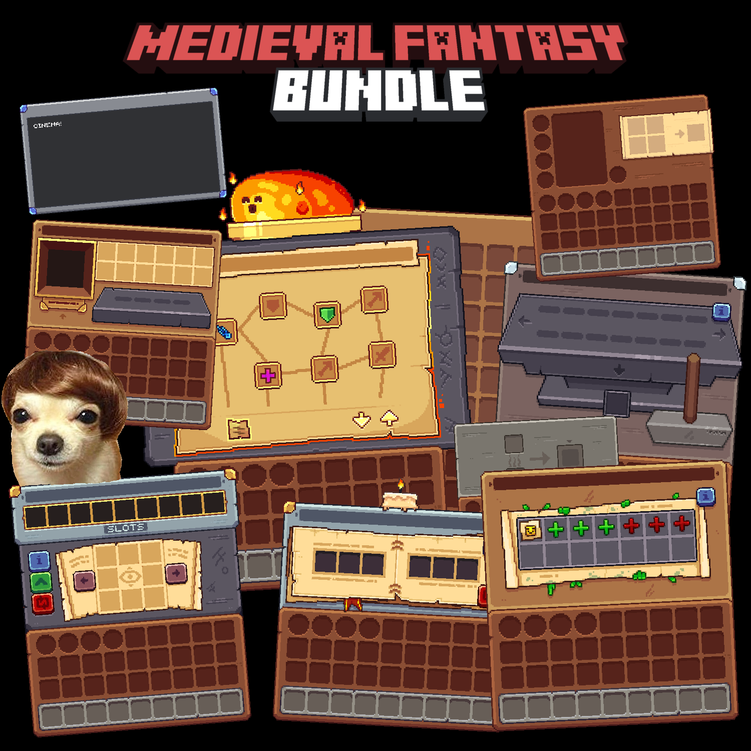 Hình xem trước Medieval BUNDLE GUIs