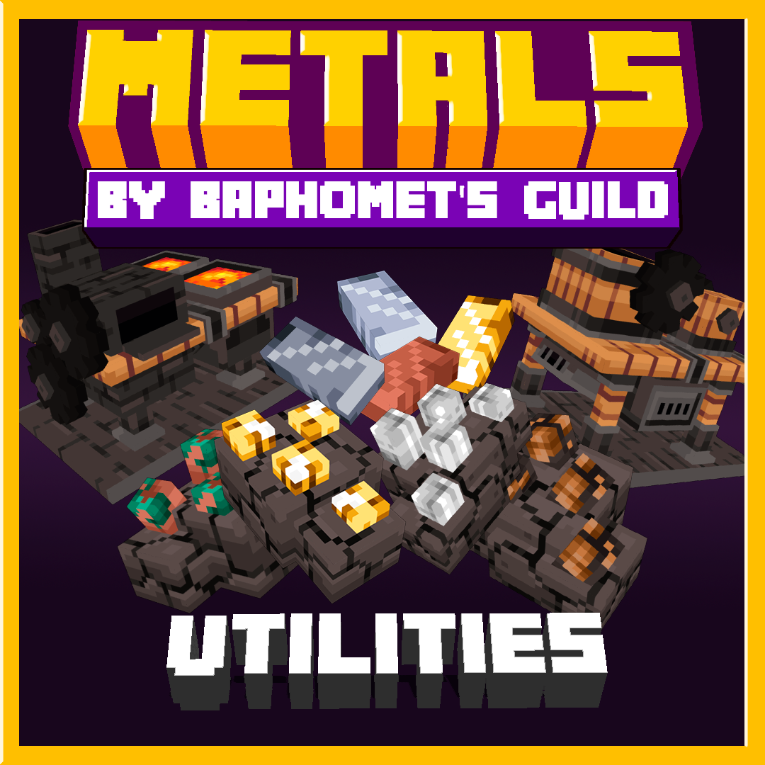 Metals, mini Smelting System Pack | Models, Skills and Itemsのプレビュー画像