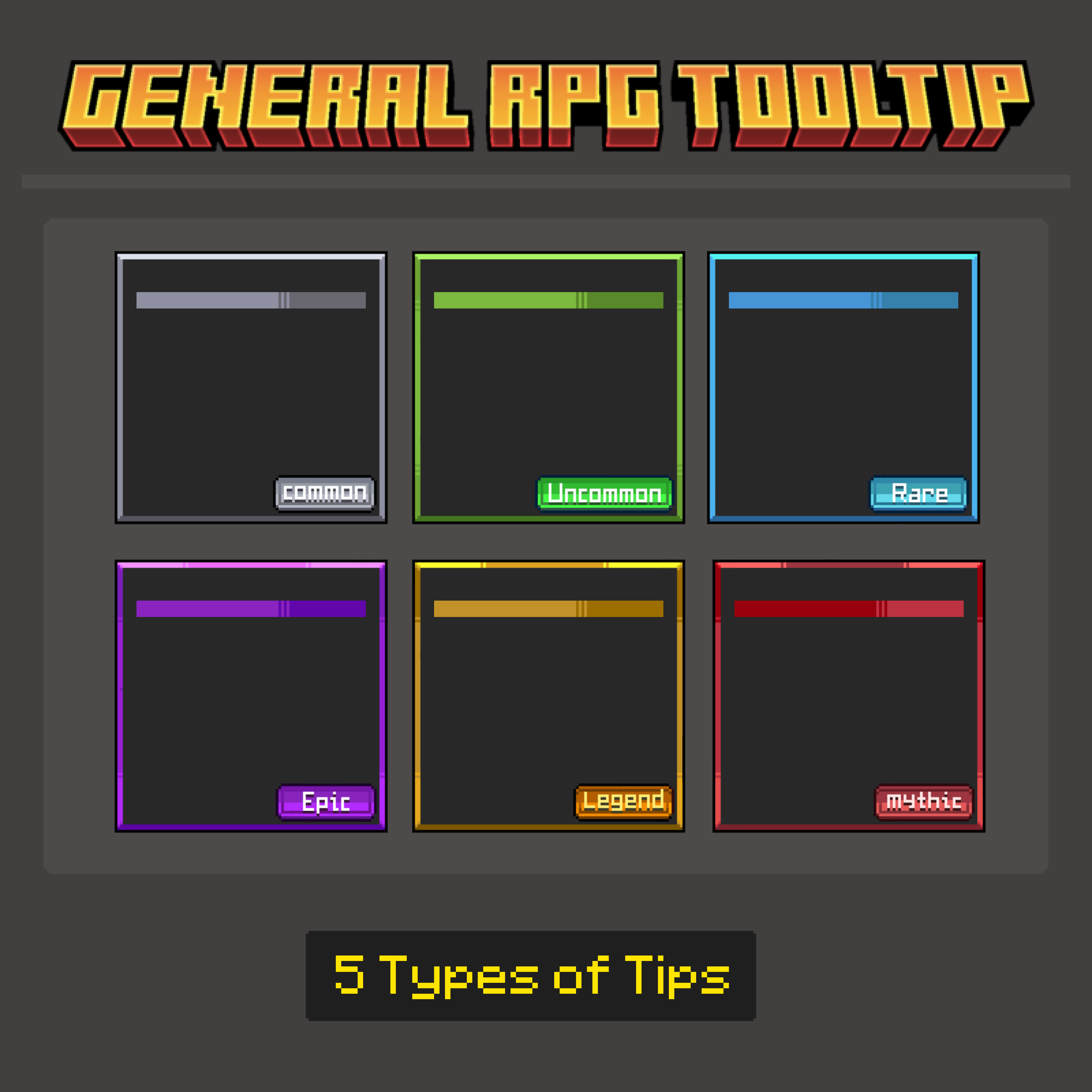 General RPG Tooltip  preview image