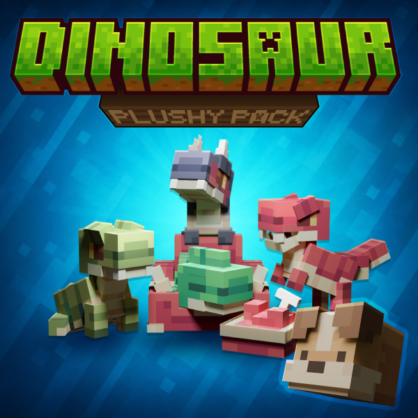 SueLaewRuay : Dinosaur Plushy Pack voorbeeldafbeelding