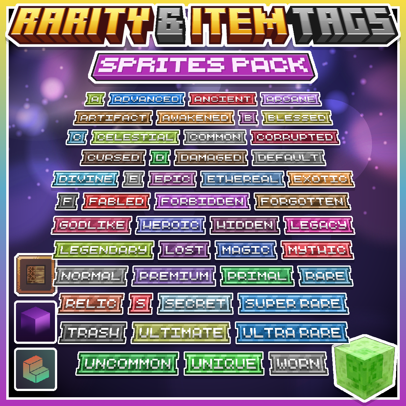 Rarity & Item Tags preview image