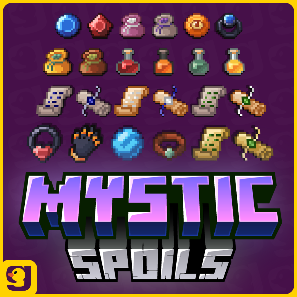 Mystic Spoils | 24x RPG Items Pack  preview image