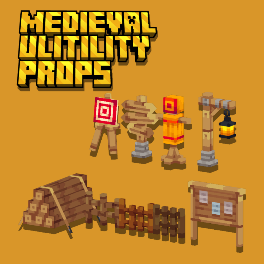 Imagen previa de Paquete de Props de Utilidad Medieval