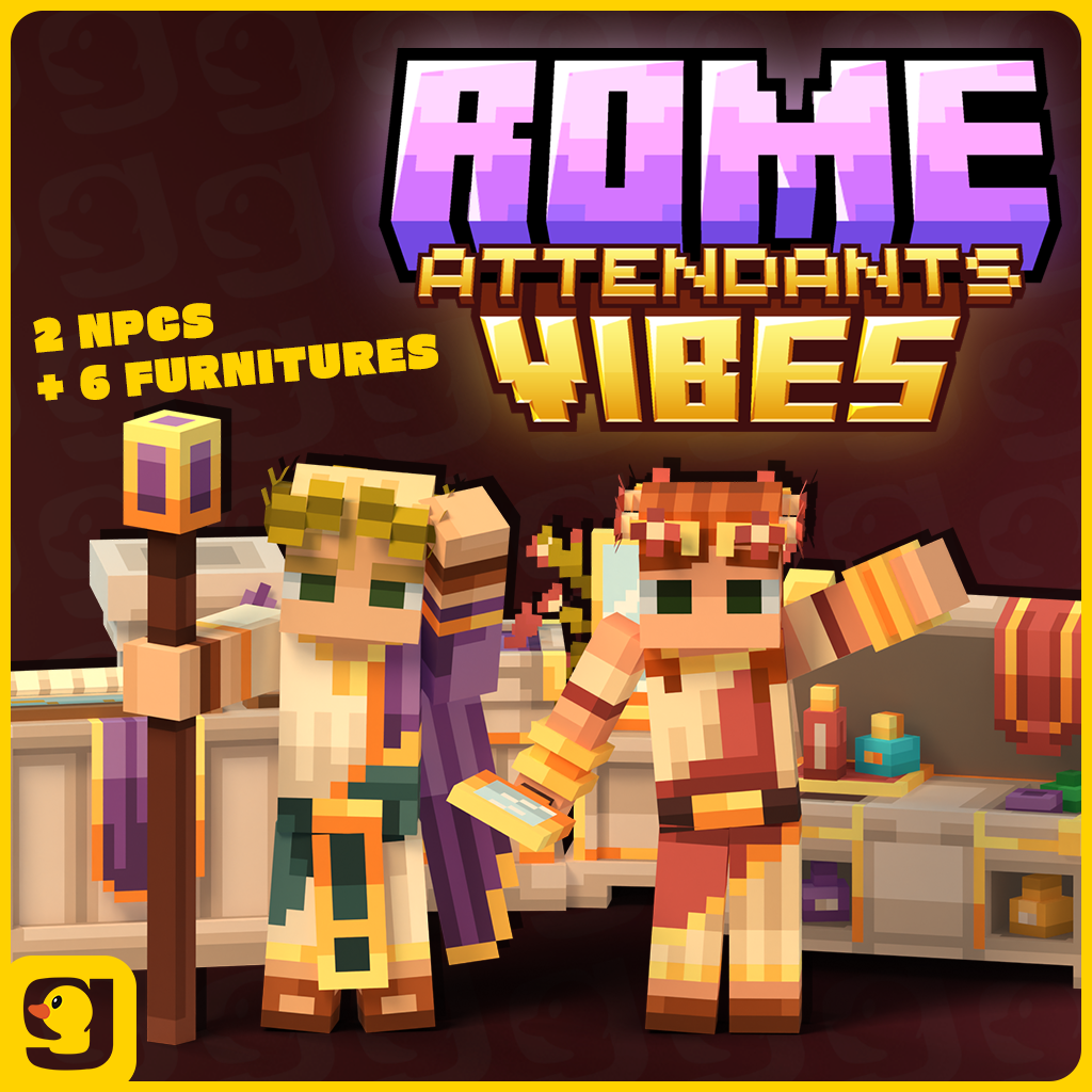 Rome Vibes | Attendants NPCs + Furniture Pack preview image