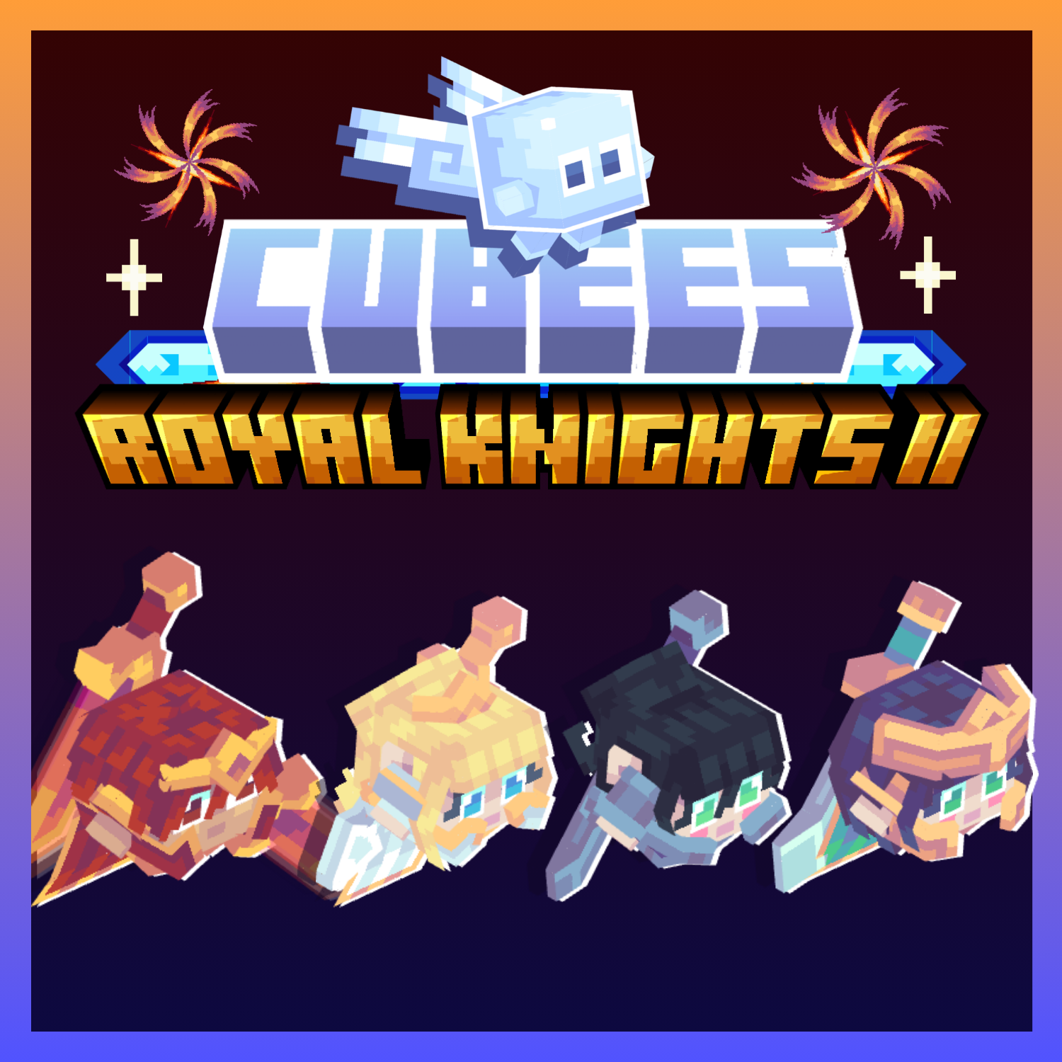 Cubees Royal Knights 2 Pack - Pets & companions preview image