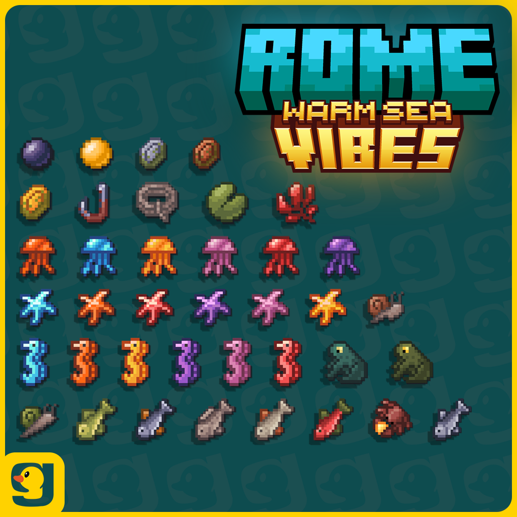 Rome Vibes | 38x Fishing Items Pack  preview image