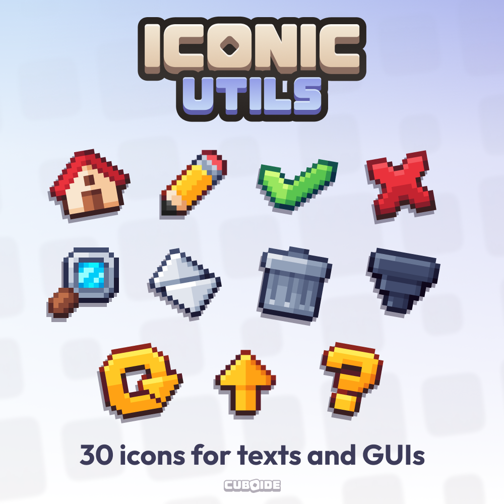 Iconic Utils - 30 must-have icons preview image