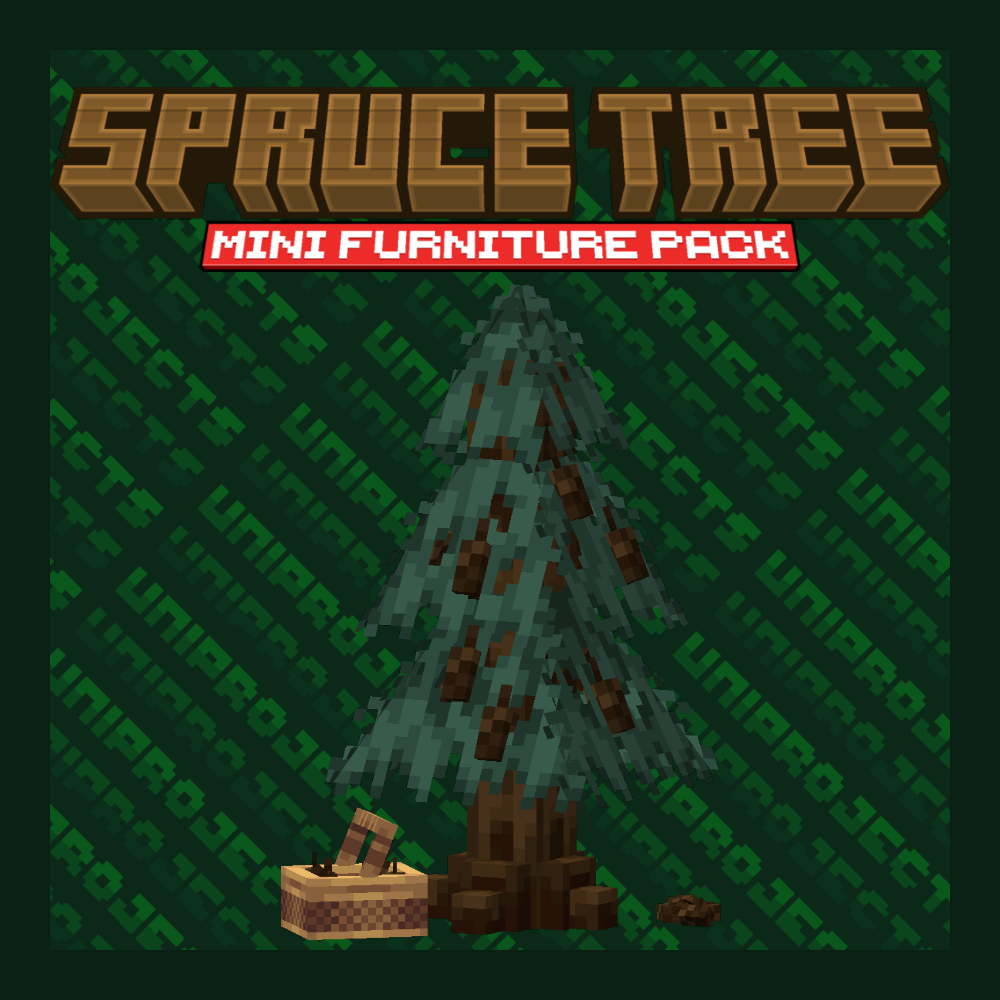 Spruce Tree Mini Furniture Pack preview image