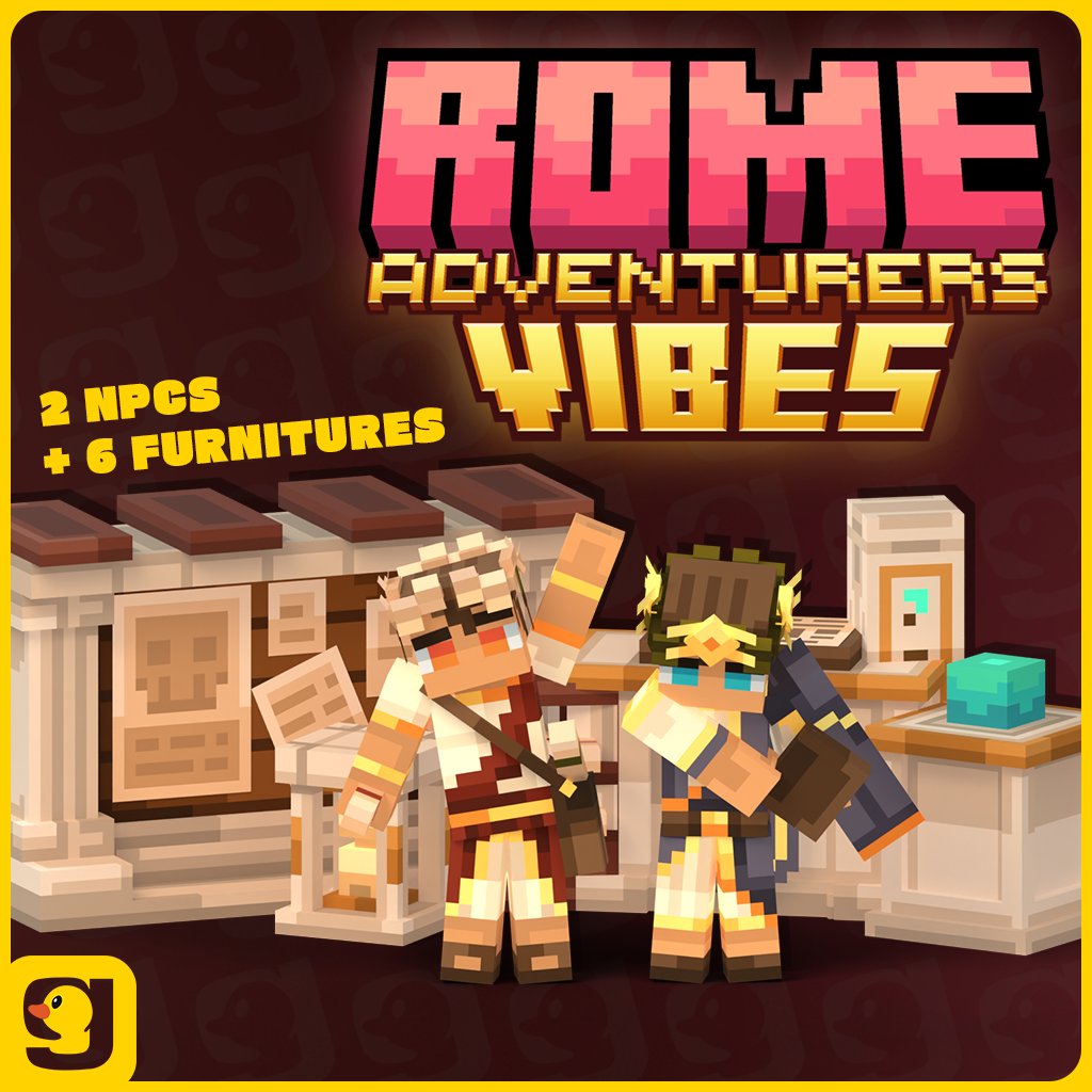 Rome Vibes | Adventurers NPCs + Furniture Pack preview image