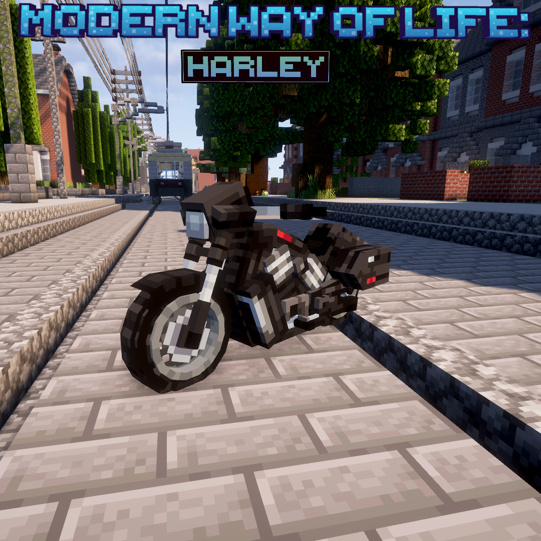 Modern way of life: Harley Motorcycle preview image
