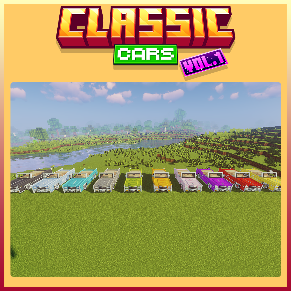 classic cars vehicles minecraft blockbench mounts