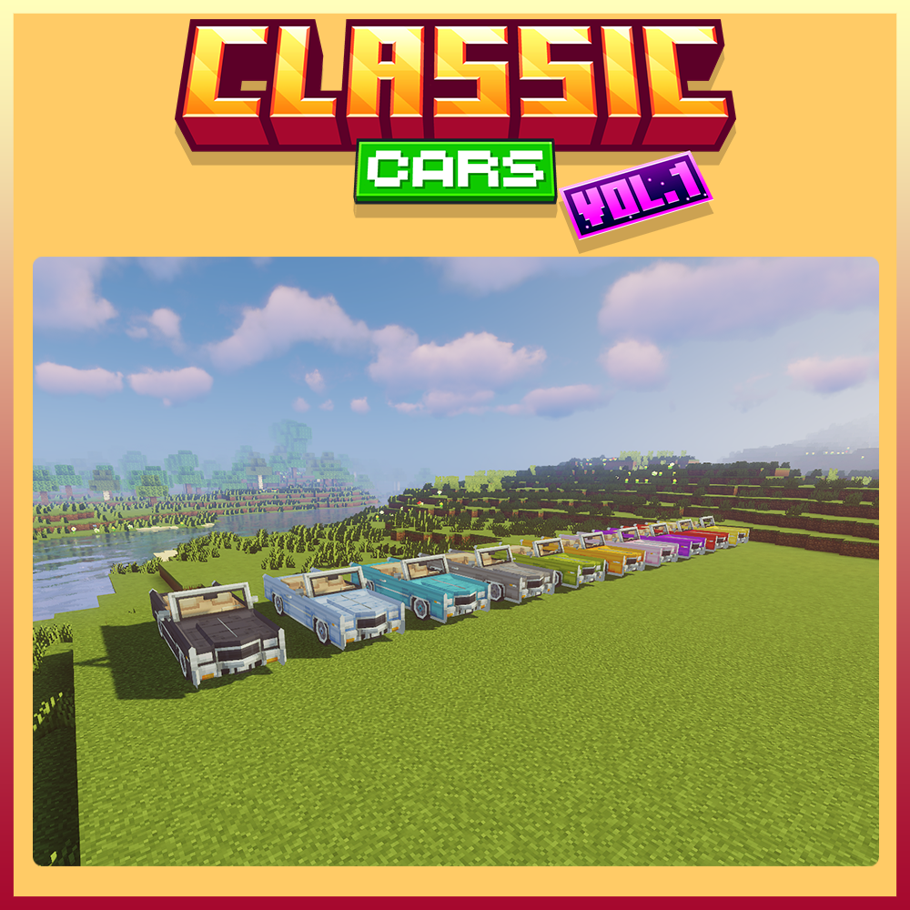 classic cars vehicles minecraft blockbench mounts