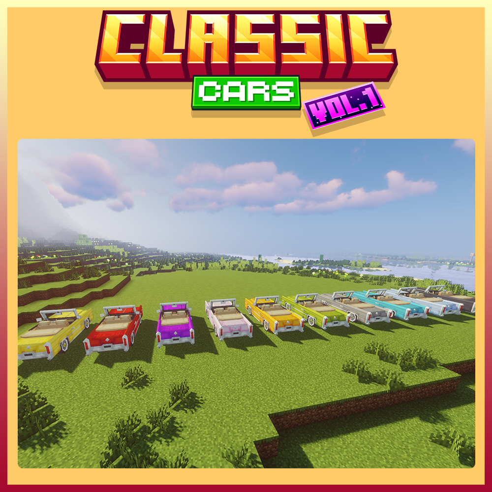 classic cars vehicles minecraft blockbench mounts