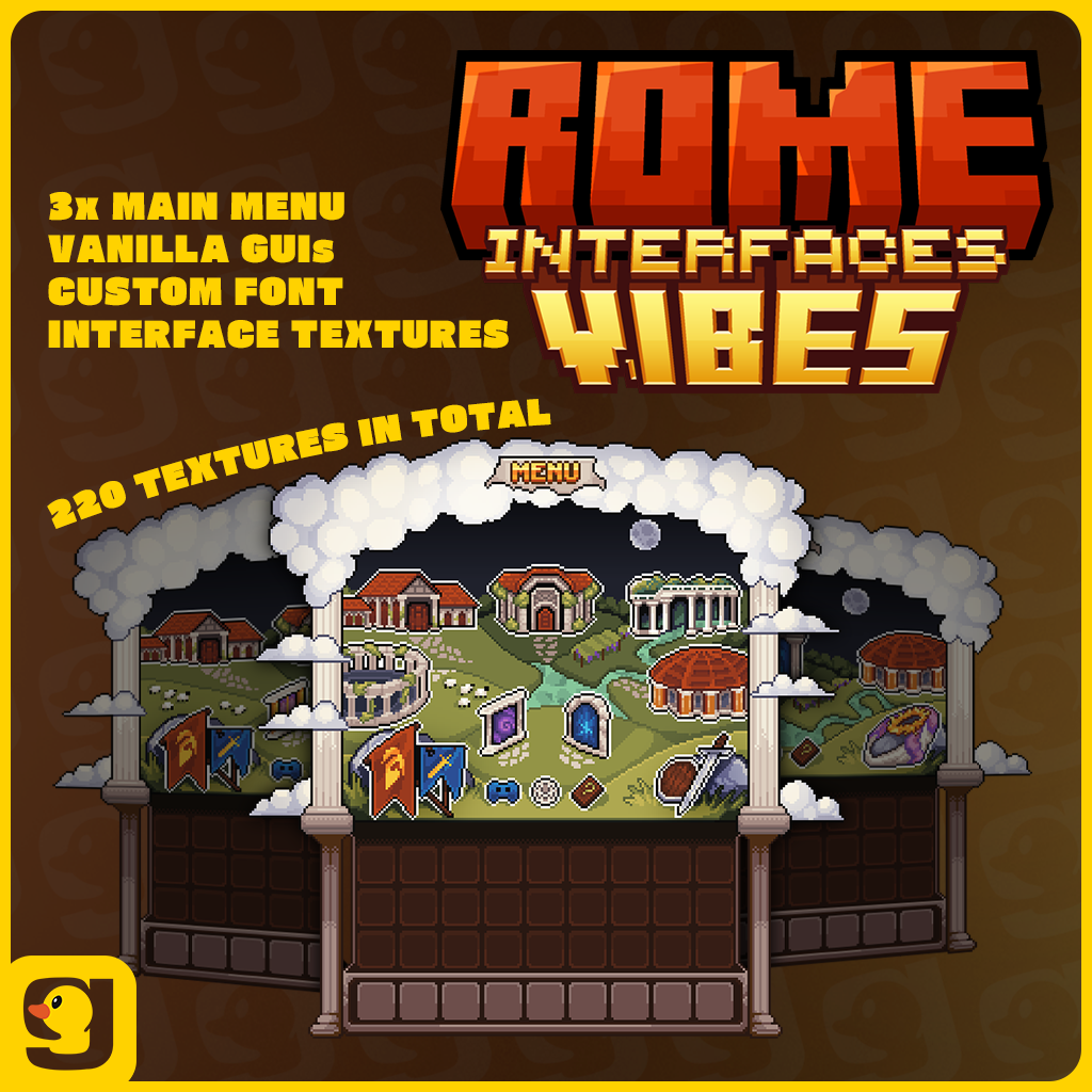 Rome Vibes | Big Interface Pack preview image