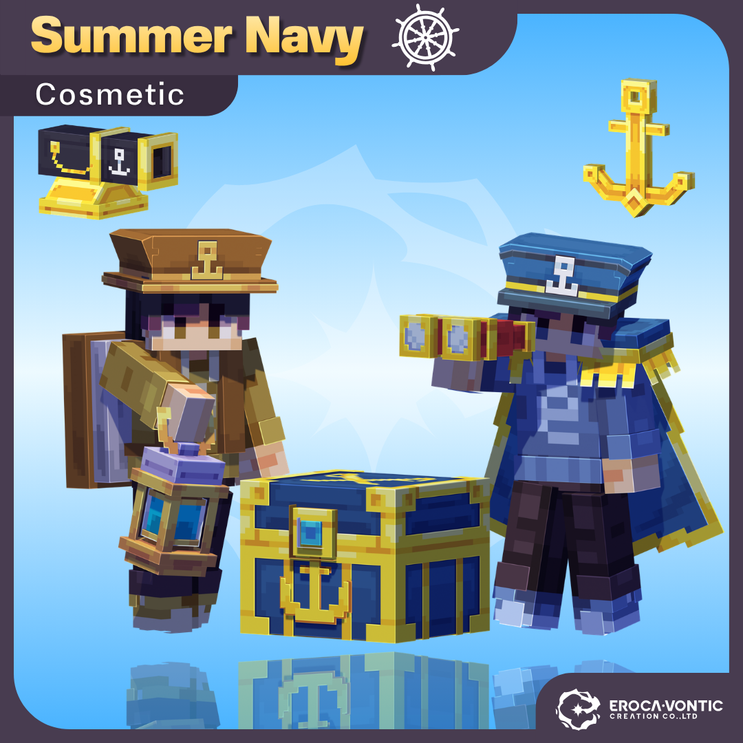 Cosmetics |Summer Navy [Dyeable+Crate] preview image