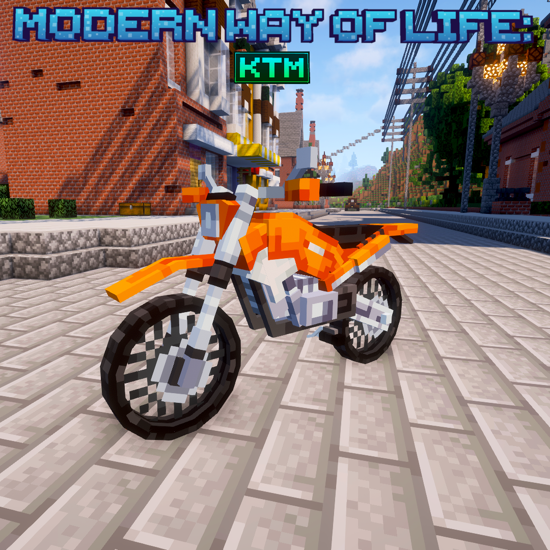 Modern way of life: KTM Offroad Motorcycle preview image