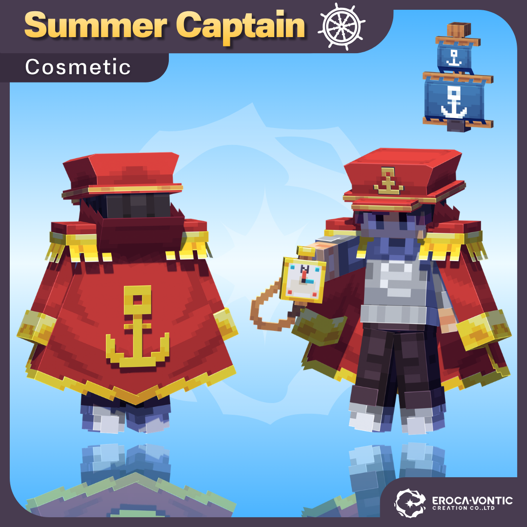  Cosmetics |Summer Navy Captain [Dyeable] preview image