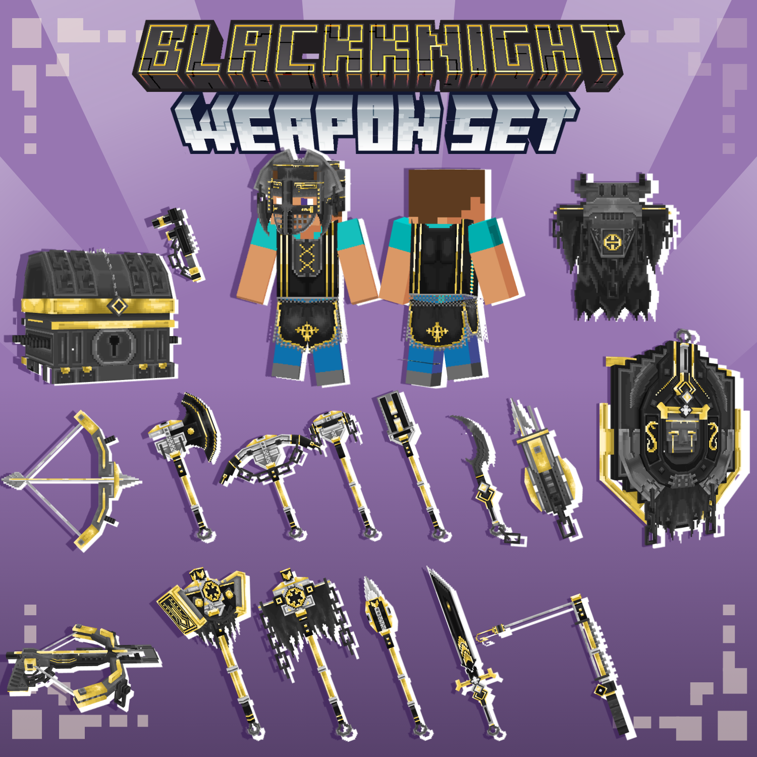 Blackknight Animated Weapon Set Volume 1 preview image