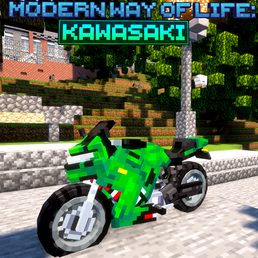 Modern way of life: Kawasaki Motorcycle preview image
