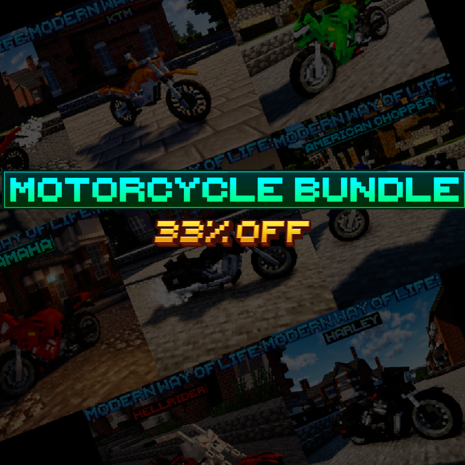 Modern Way of life: Motorcycle bundle preview image