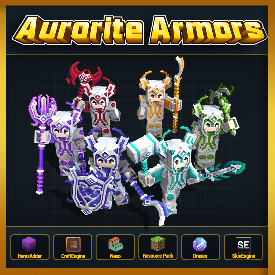 Aurorite armor set preview image