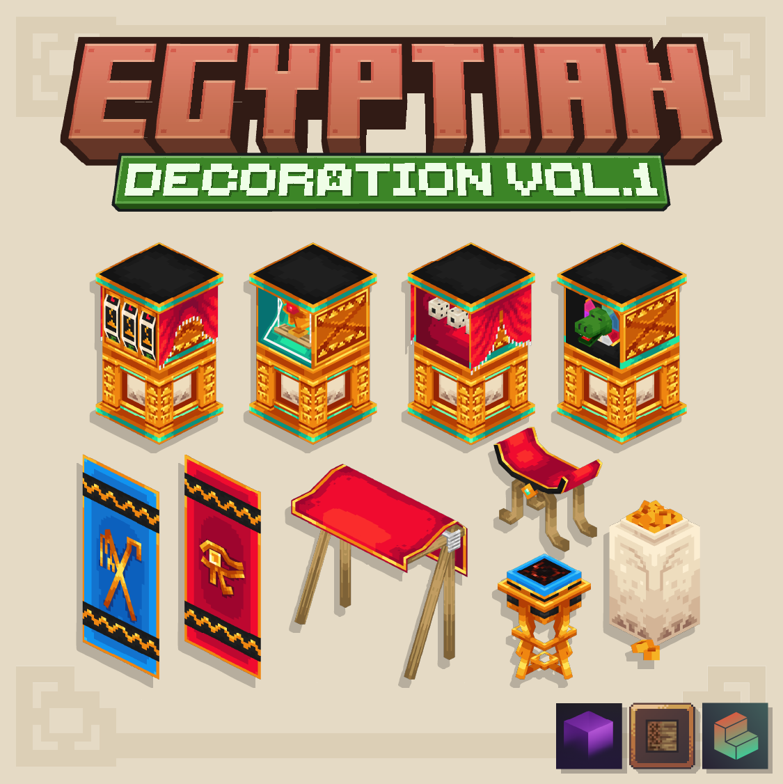 Egyptian Decoration Volume 1 preview image