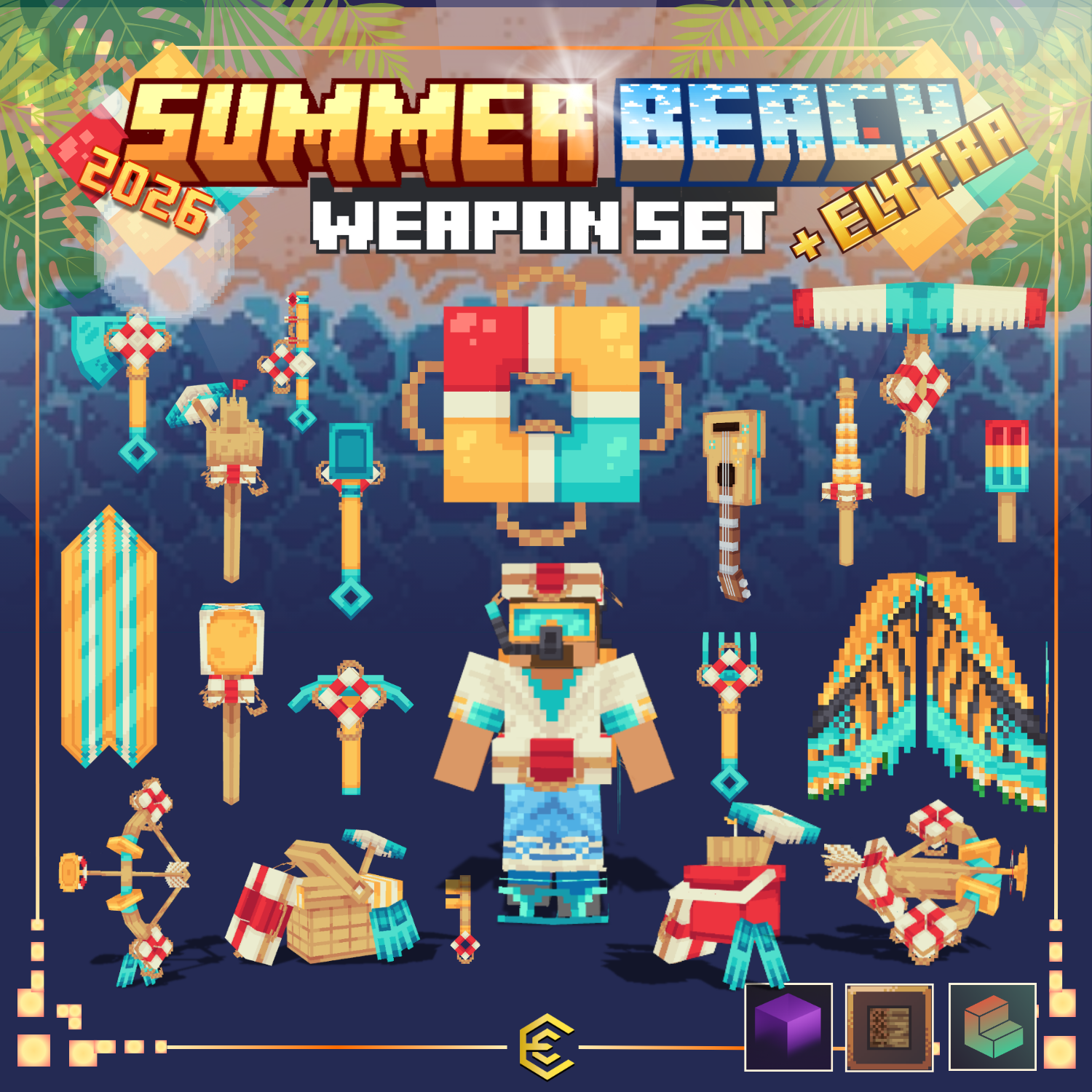 Summer Beach 2026 Animated Weapon Set preview image