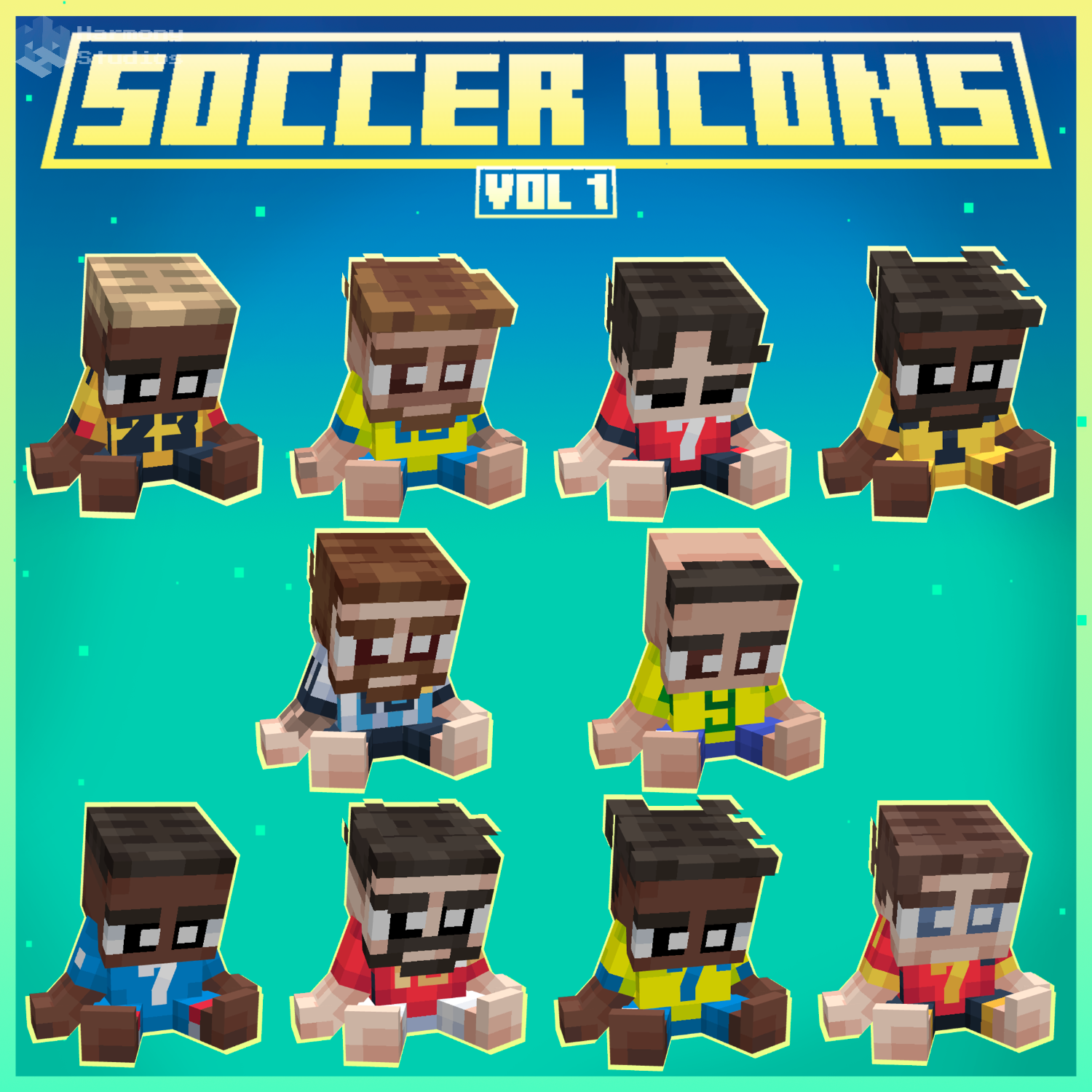 Soccer Icons - Plushies | Vol 1  preview image
