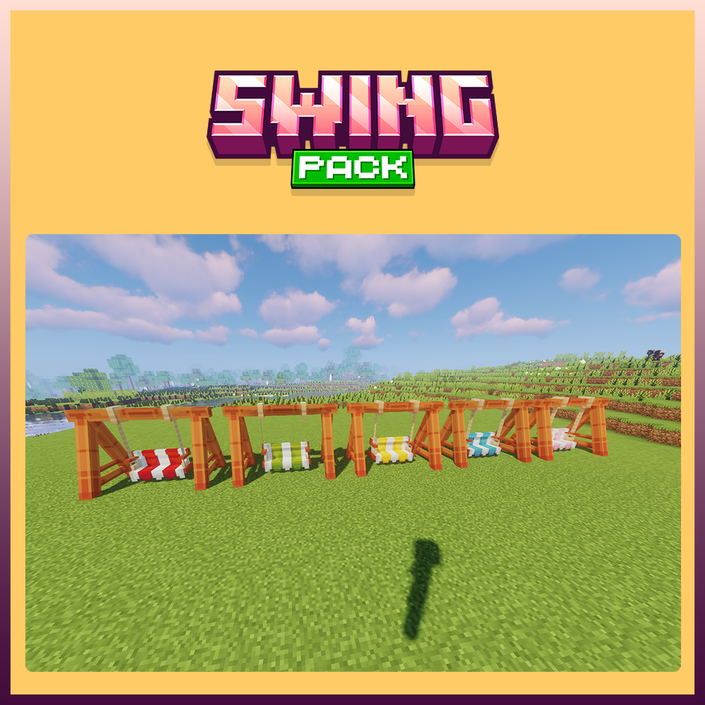swing furniture decor pack minecraft blockbench