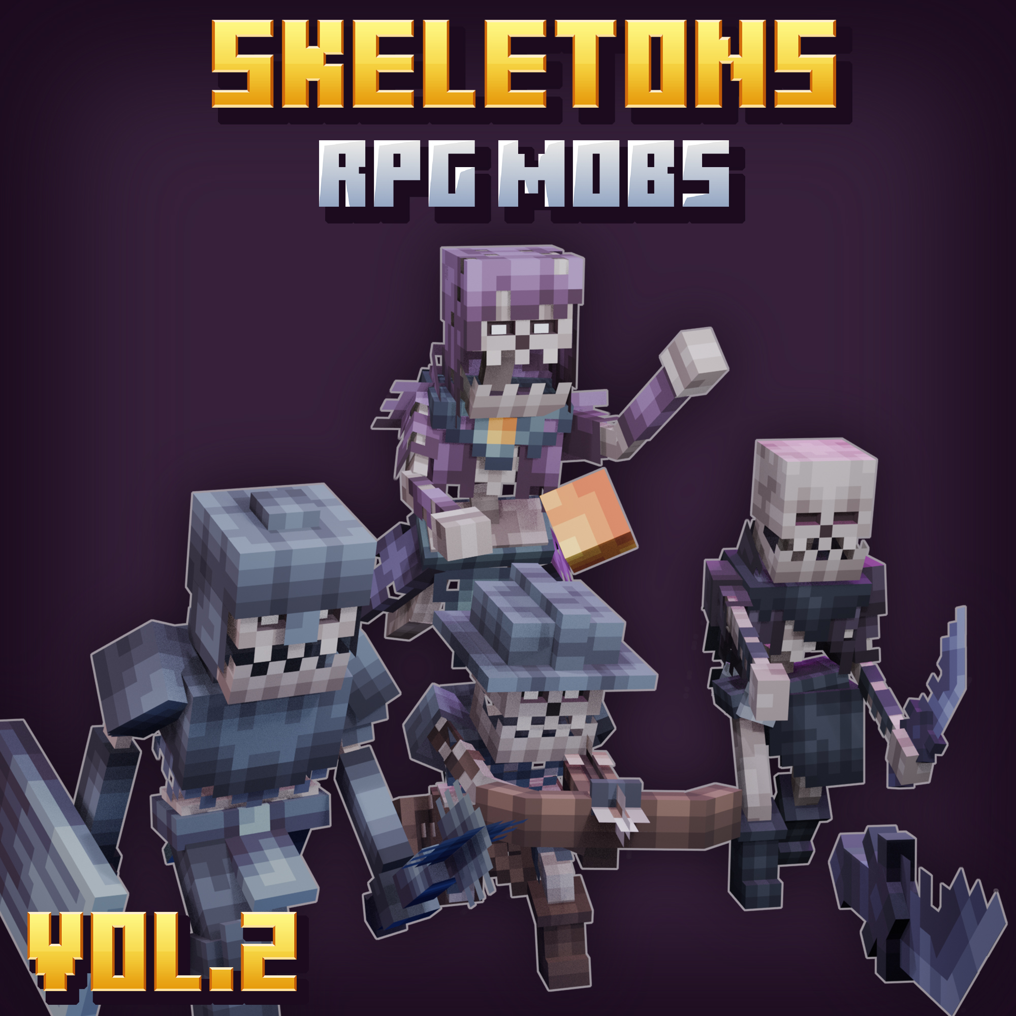 Skeletons Vol 2 | RPG Mobs preview image