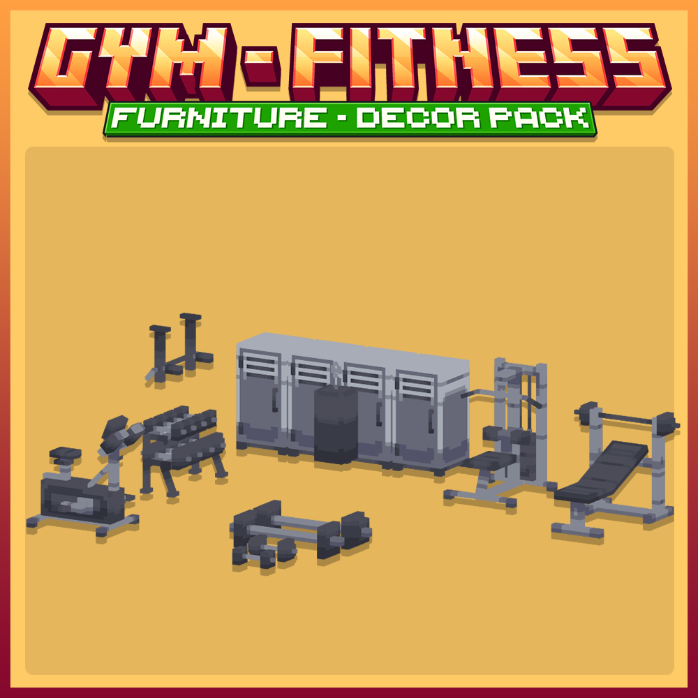 furniture bundle vol 2 minecraft blockbench