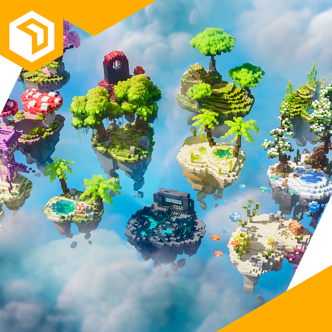 15 Skyblock Islands Pack preview image