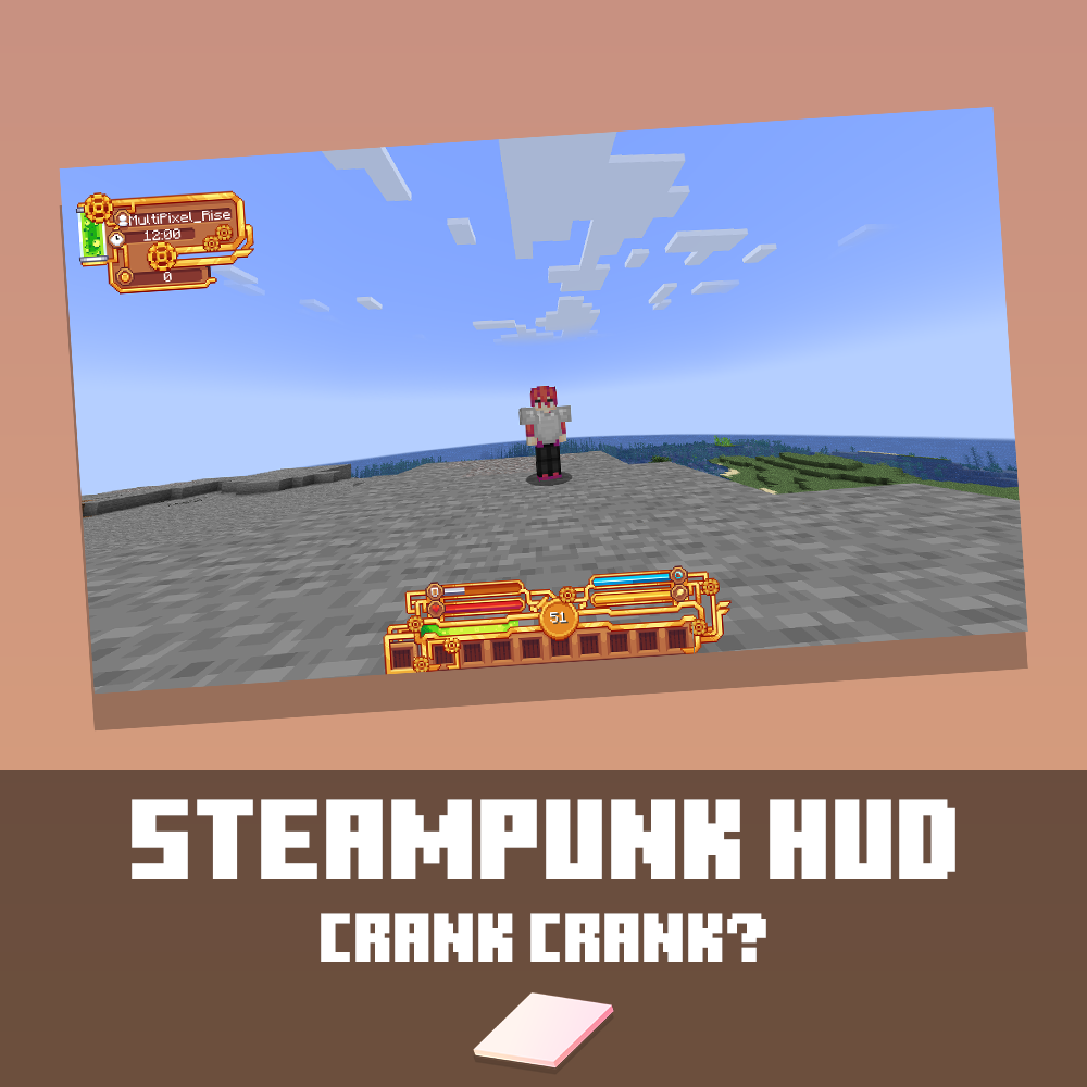 TT | Steampunk HUDs & HealthBar preview image