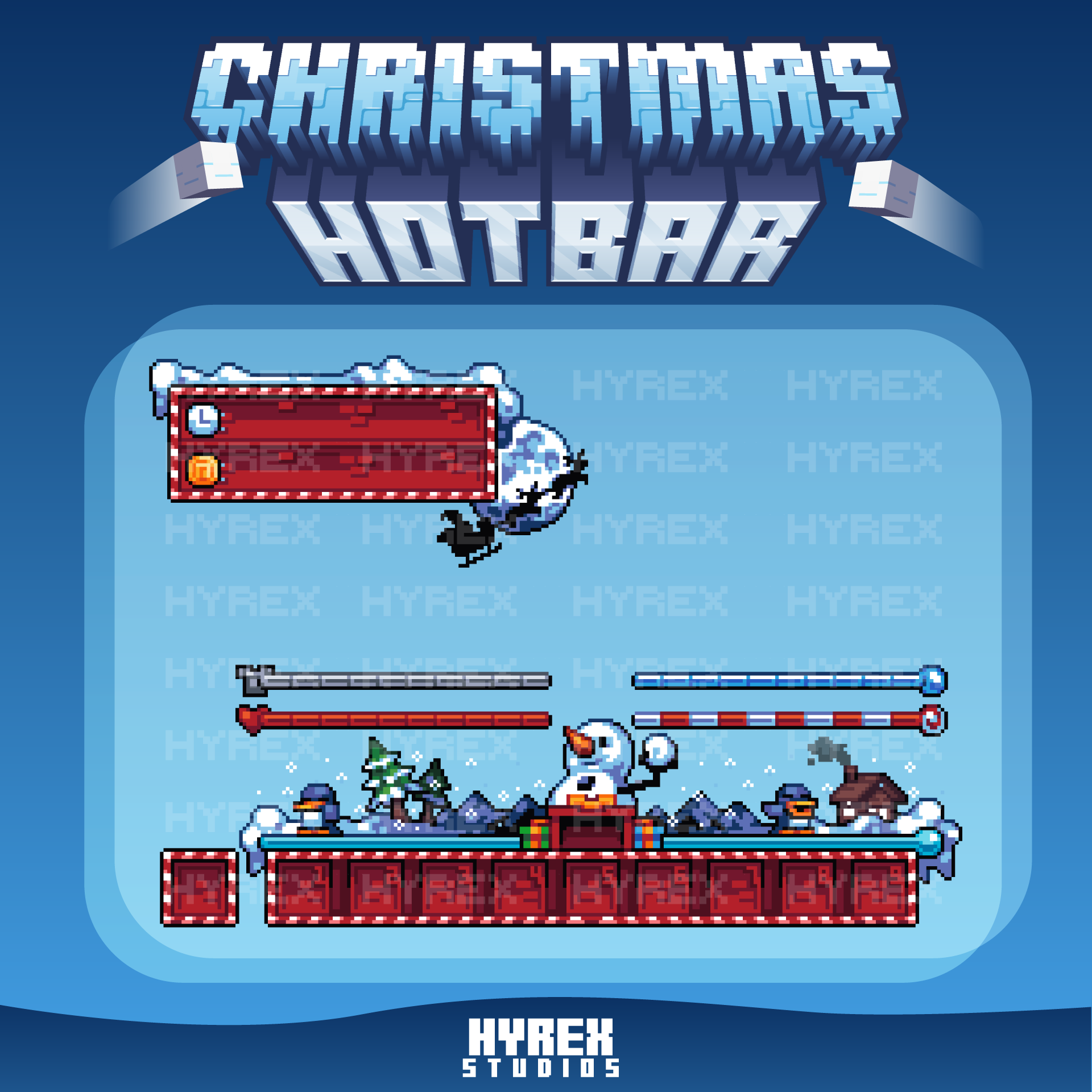 Imagen previa de CHRISTMAS HOTBAR ☃️ | Hotbar Vol 4