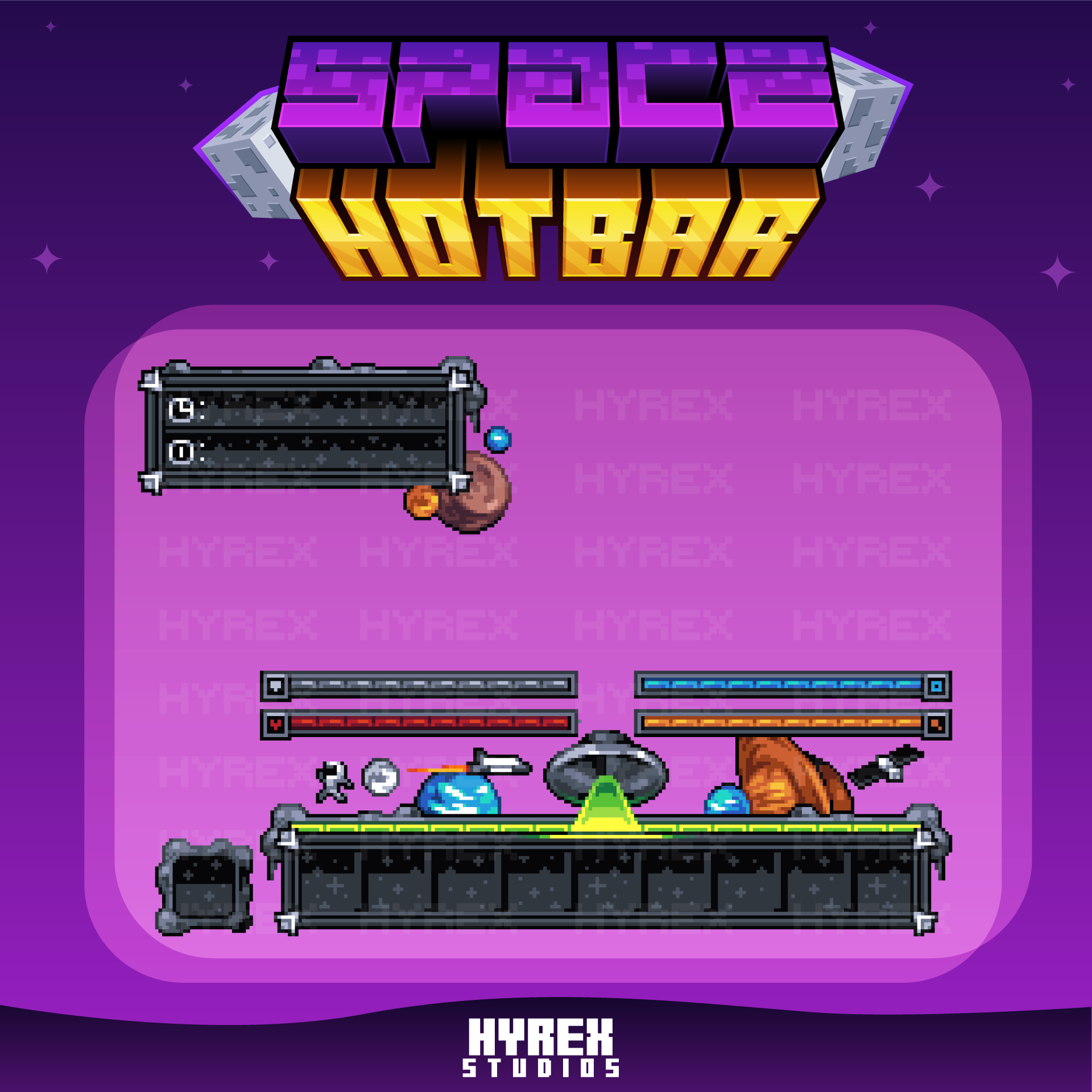 Imagen previa de SPACE HOTBAR 🚀 | Hotbar Vol 3