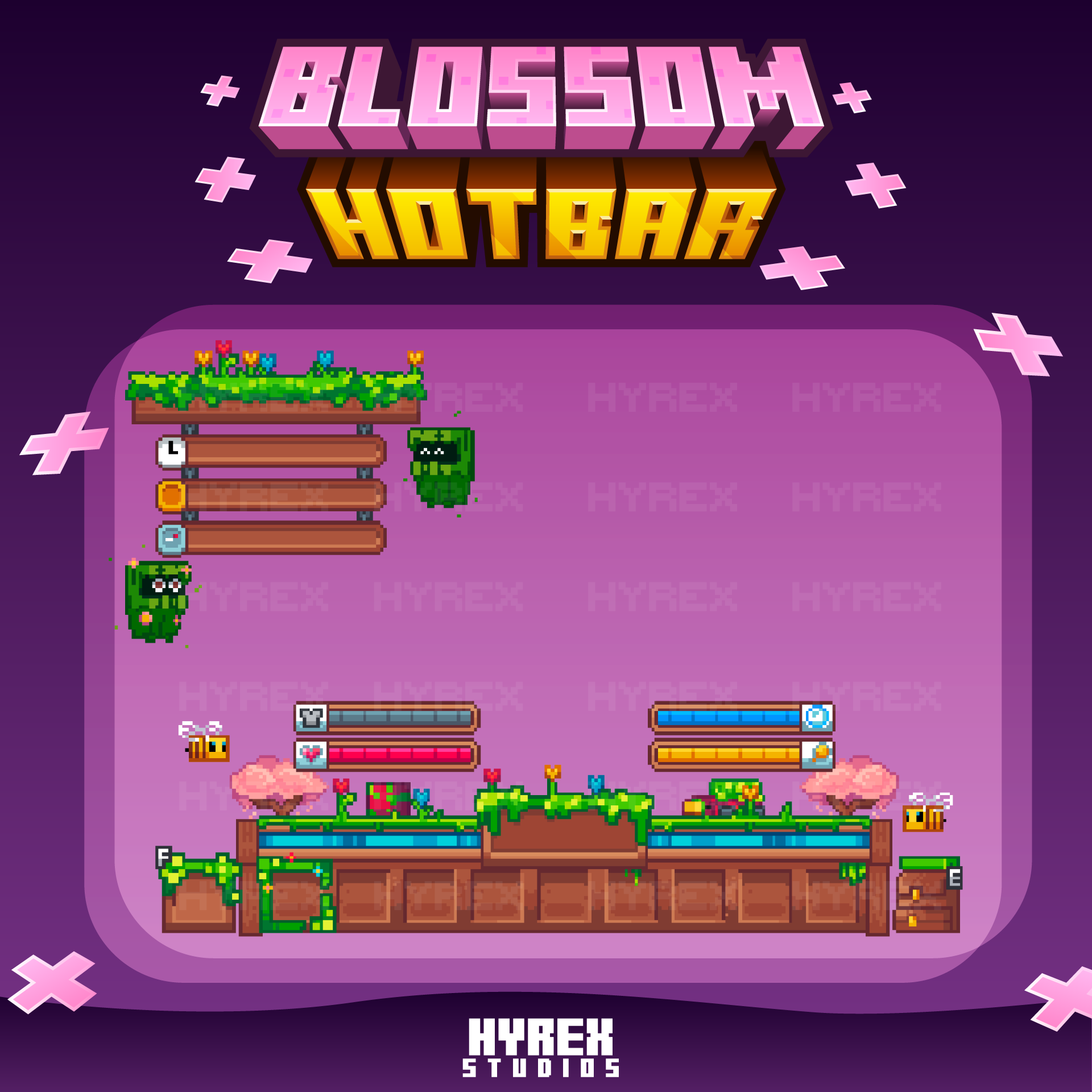 Imagen previa de BLOSSOM HOTBAR 🌸 | Hotbar Vol 1