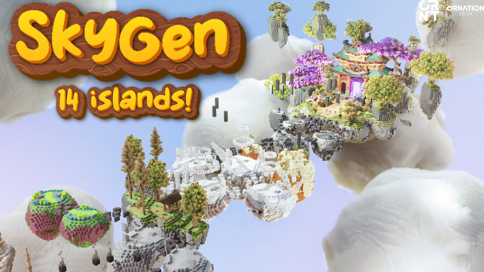 Spring, Fantasy SkyGen Map + Islands preview image
